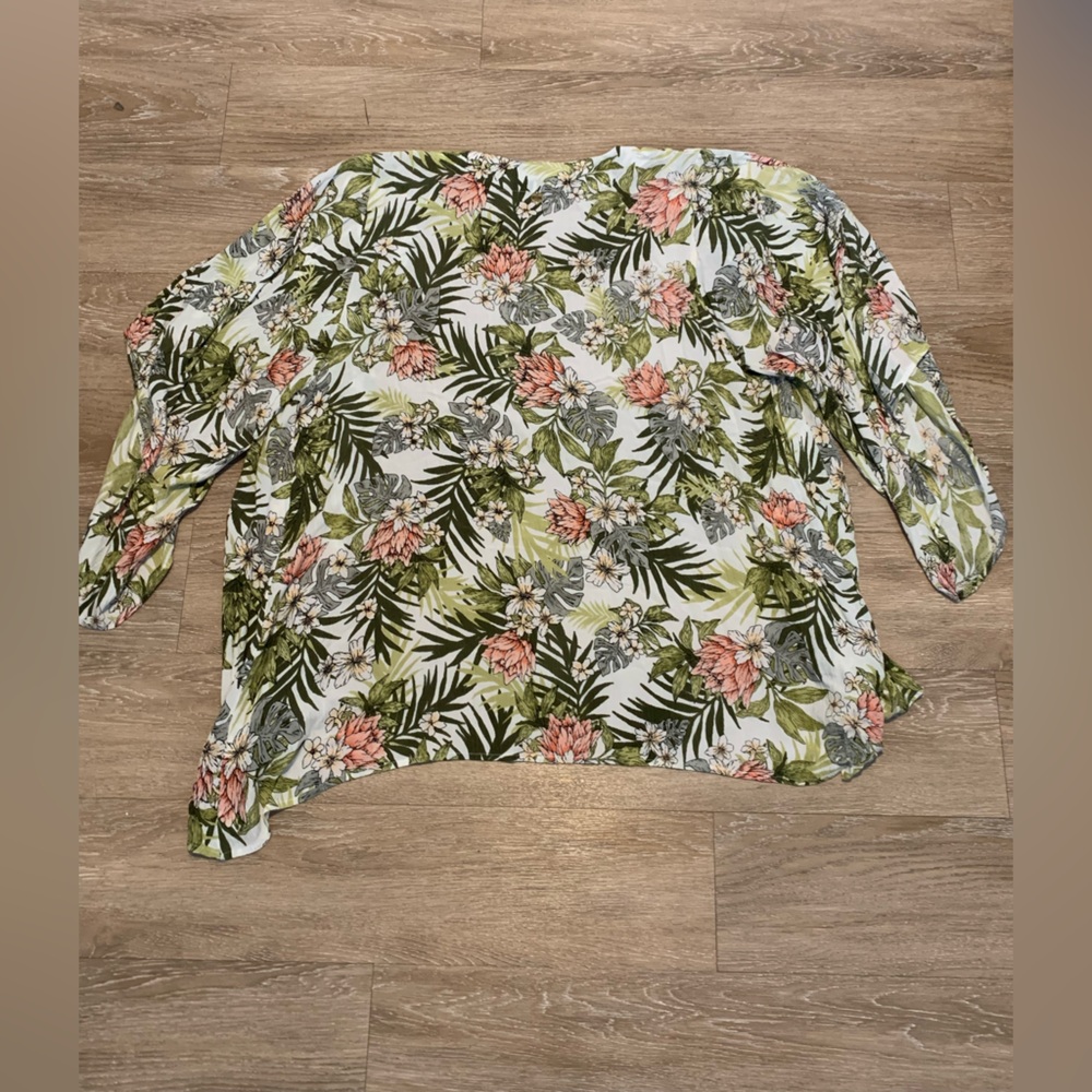 Rip Curl Tropical Floral Cardigan Size L - Picture 2 of 3